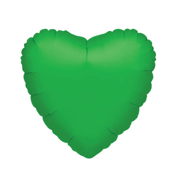 Corazón 18" Verde Bandera