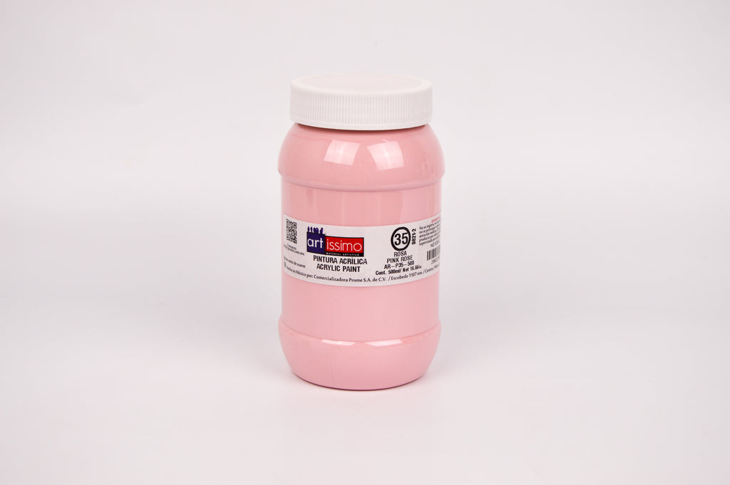 Pintura Acrílica 35 Rosa 500 ml