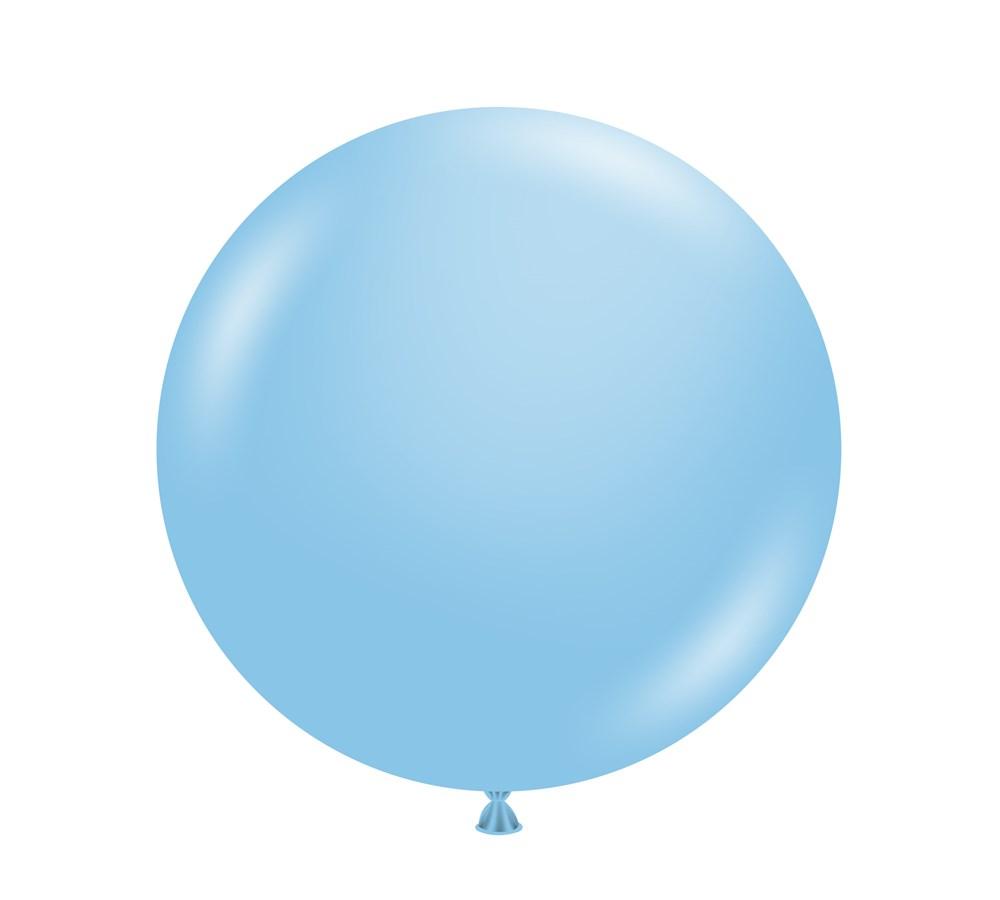 Tuftex 36" Baby Blue Latex Balloons (1pz)