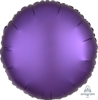 Satin Luxe Purple Royale Redondo 18"