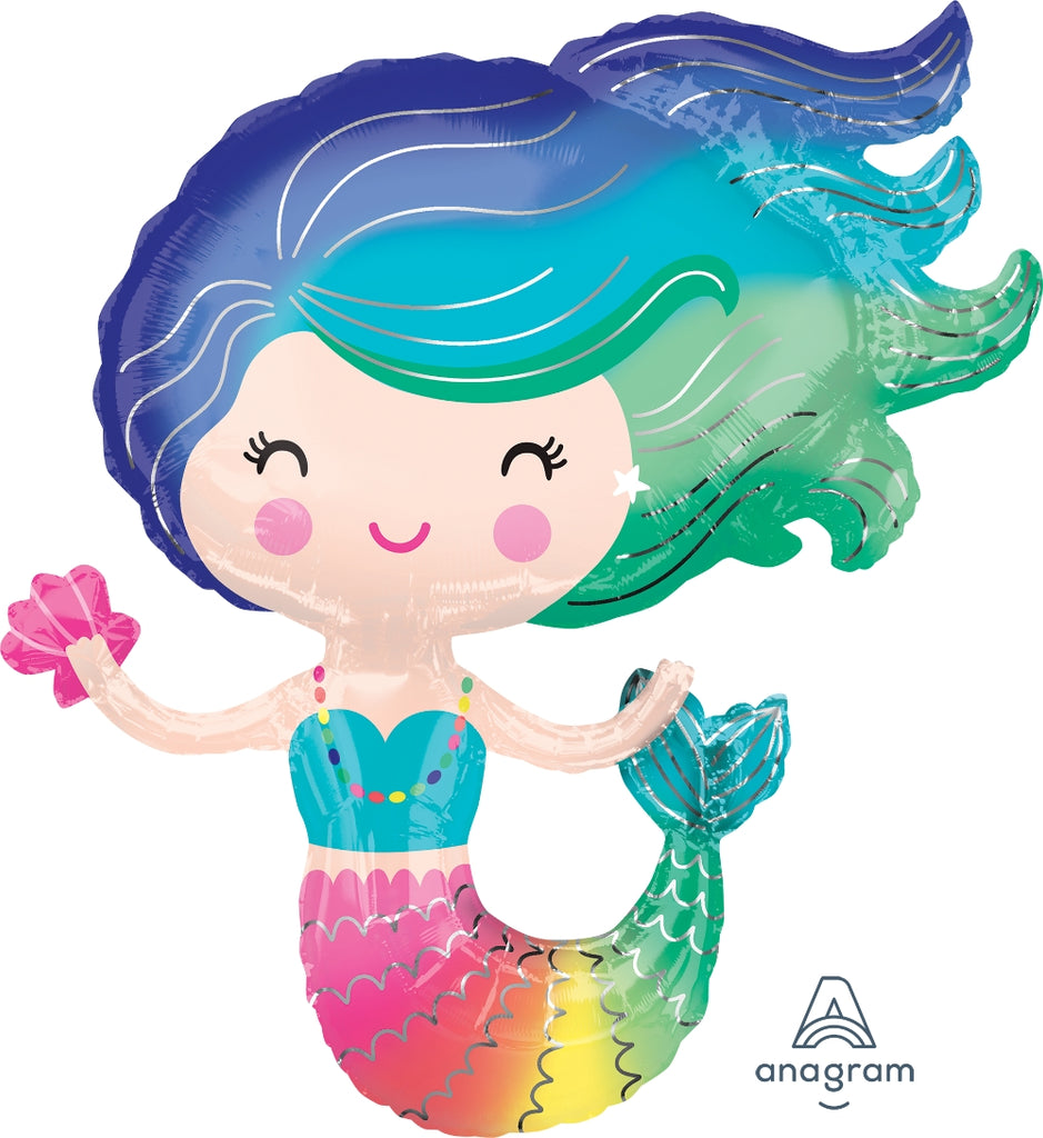Colorful Mermaid 30"