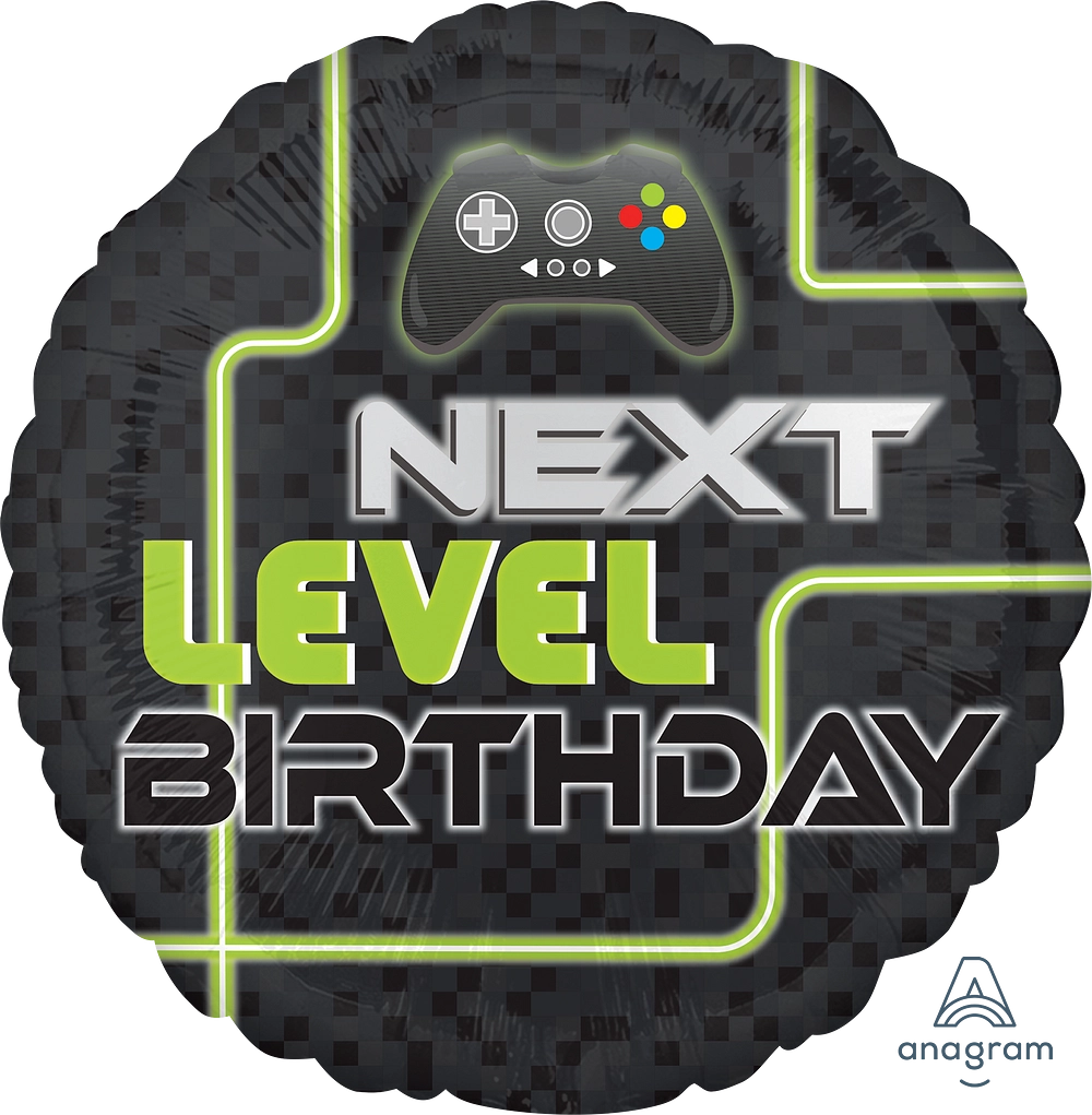 Level Up Birthday 17"