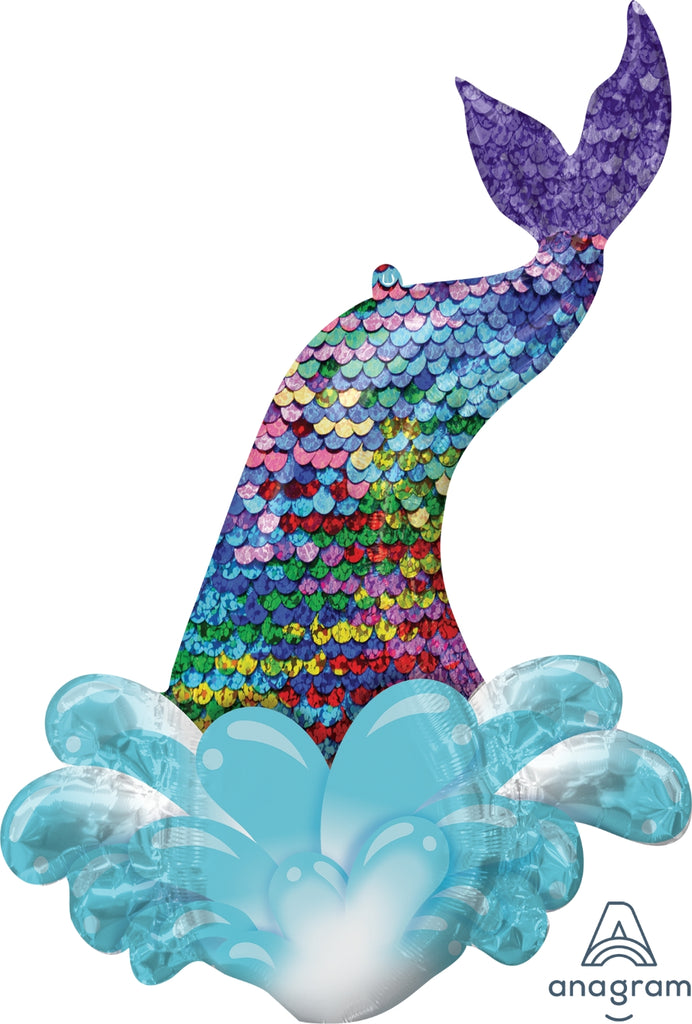 Mermaid Sequin Tail 39"