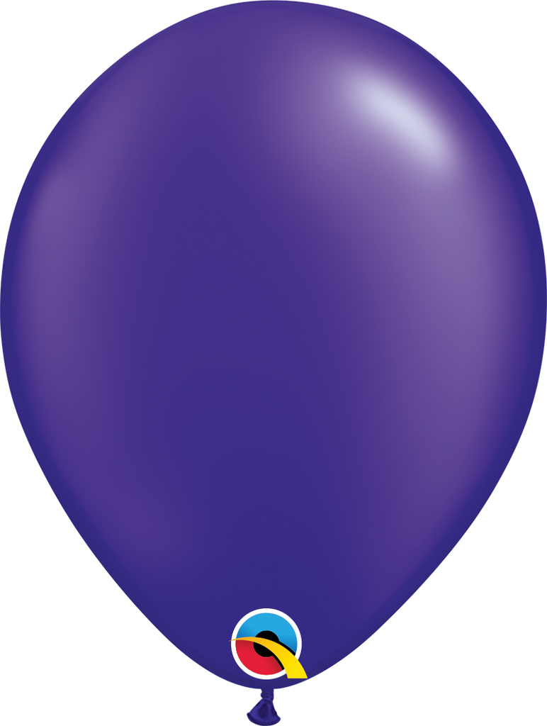 Nacarados Radiantes 11" (100pz) Púrpura Cuarzo Nacarado