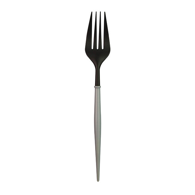 Black Forks w Grey Handle 8pk