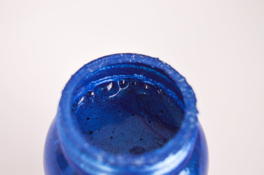 Pintura Acrílica Azul Metálico 100 ml